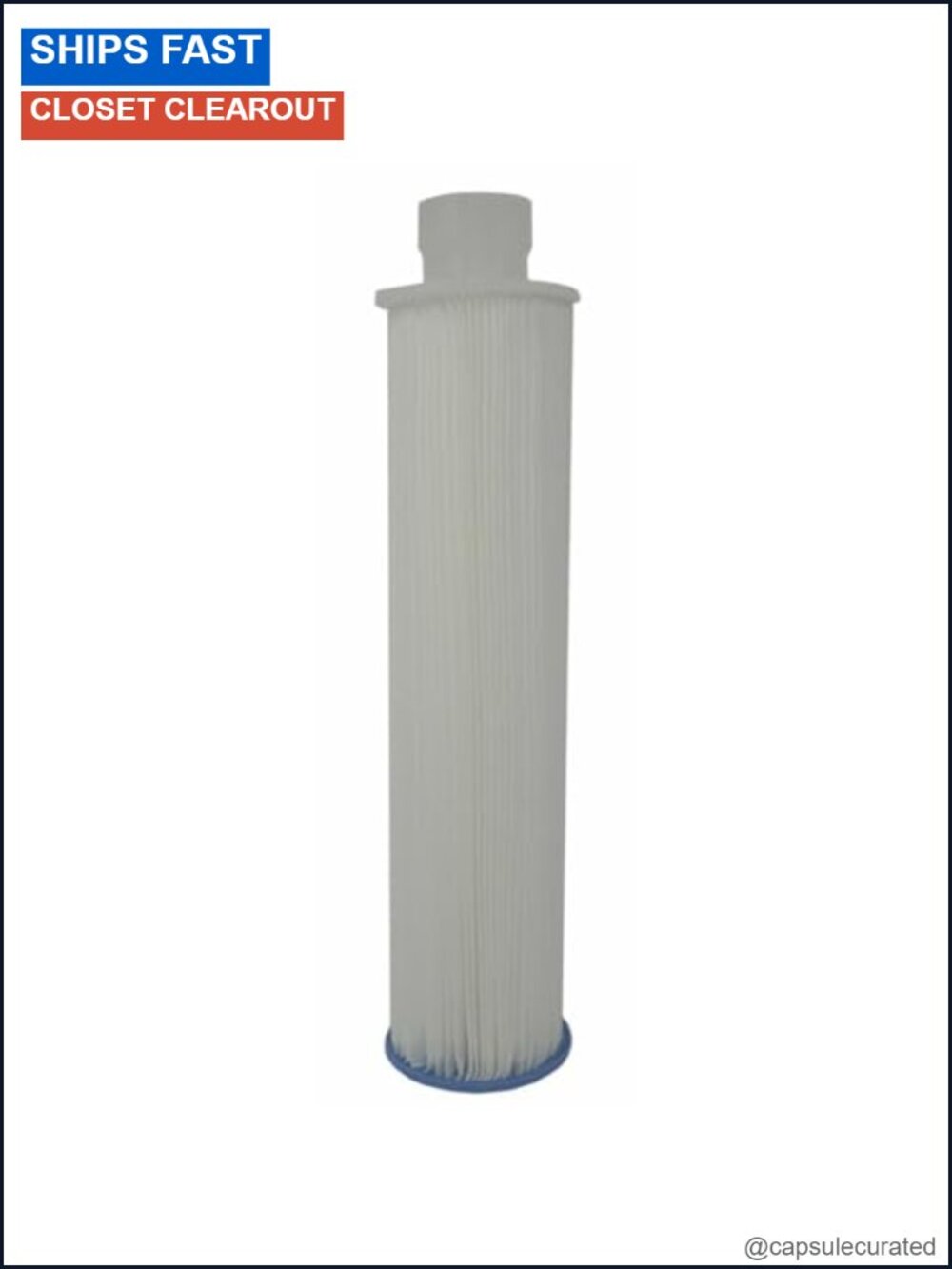 Kinetico 16 Inch 20 Micron Pleated Water Filter Part 11665 for Mach System